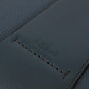 Chloe Shoulder Bag Leather Light Blue Gold Auth BA6462-20