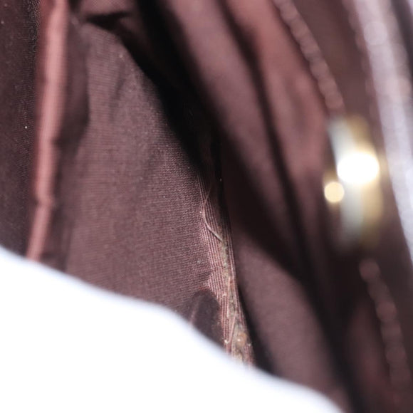 BURBERRY Nova Check Shoulder Bag Canvas Beige Gold Auth BA6463