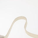 BURBERRY Nova Check Shoulder Bag Canvas Leather White Silver Auth BA6464-8