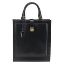 Salvatore Ferragamo Tote Bag Leather Black Auth BA6469-2