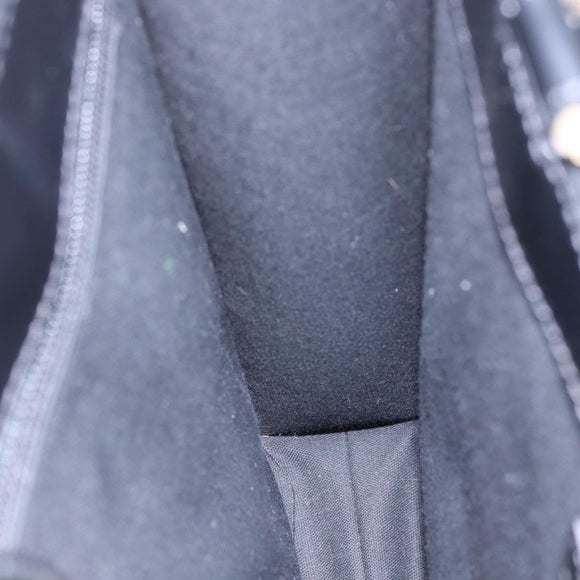 Salvatore Ferragamo Tote Bag Leather Black Auth BA6469