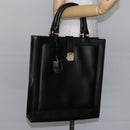 Salvatore Ferragamo Tote Bag Leather Black Auth BA6469-23
