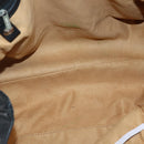 Jimmy Choo Studs Tote Bag Leather Black Silver Auth BA6474-12