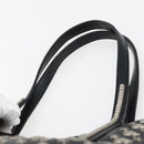 Jimmy Choo Studs Tote Bag Leather Black Silver Auth BA6474-8