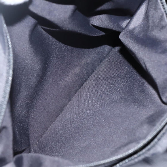 CHANEL New Travel Line Tote Bag Nylon Black Gold CC Auth BA6475