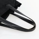 CHANEL New Travel Line Tote Bag Nylon Black Gold CC Auth BA6475-7