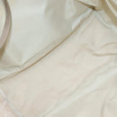 CHANEL New Travel Line Tote Bag Nylon Pink Gold CC Auth BA6476-10