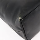 GUCCI Bamboo Shoulder Bag Leather Black Gold 001 1013 1881 Auth BA6477-15