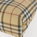 BURBERRY Nova Check Tote Bag PVC Beige Auth BA6478-16
