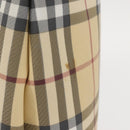 BURBERRY Nova Check Tote Bag PVC Beige Auth BA6478-4