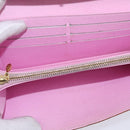 LOUIS VUITTON Multicolor Portefeuille Sarah Wallet White M93532 LV Auth BA6480-10