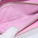 LOUIS VUITTON Multicolor Portefeuille Sarah Wallet White M93532 LV Auth BA6480-11