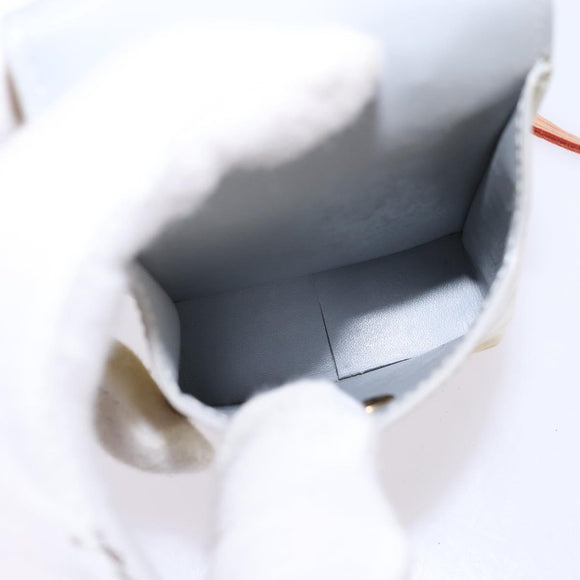 LOUIS VUITTON Monogram Vernis Green Cigarette Case Gris LV Auth BA6481