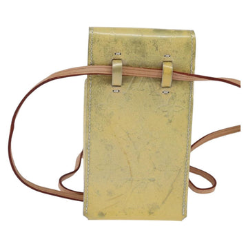 LOUIS VUITTON Monogram Vernis Green Cigarette Case Gris LV Auth BA6481 - 0