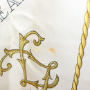 HERMES Carre 90 Scarf ""VUE DU CARROSSE DE LA GALERE LA REALE"" Silk Auth BA6484-14