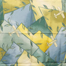 LOUIS VUITTON Scarf Silk Green LV Auth BA6485-6