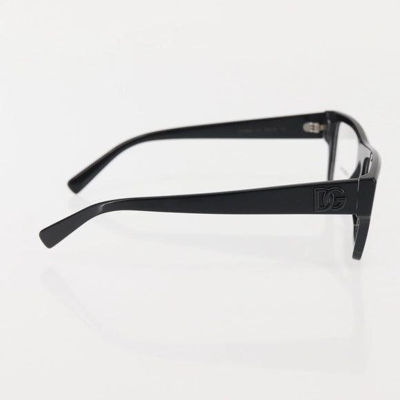 DOLCE&GABBANA PRADA Sunglasses plastic 2Set Black Auth BA6486