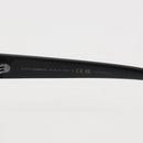 DOLCE&GABBANA PRADA Sunglasses plastic 2Set Black Auth BA6486-7