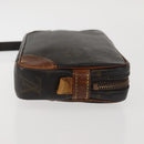 LOUIS VUITTON Epi Monogram Clutch Bag 2Set Yellow LV Auth BA6487-14