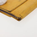 LOUIS VUITTON Epi Monogram Clutch Bag 2Set Yellow LV Auth BA6487-7