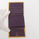 LOUIS VUITTON Epi Monogram Clutch Bag 2Set Yellow LV Auth BA6487-8