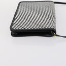 BALLY Bag Canvas Leather 3Set Black Beige Auth BA6489-11