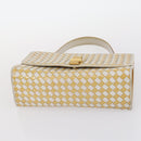 BALLY Bag Canvas Leather 3Set Black Beige Auth BA6489-21