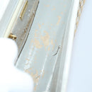 BALLY Bag Canvas Leather 3Set Black Beige Auth BA6489-22