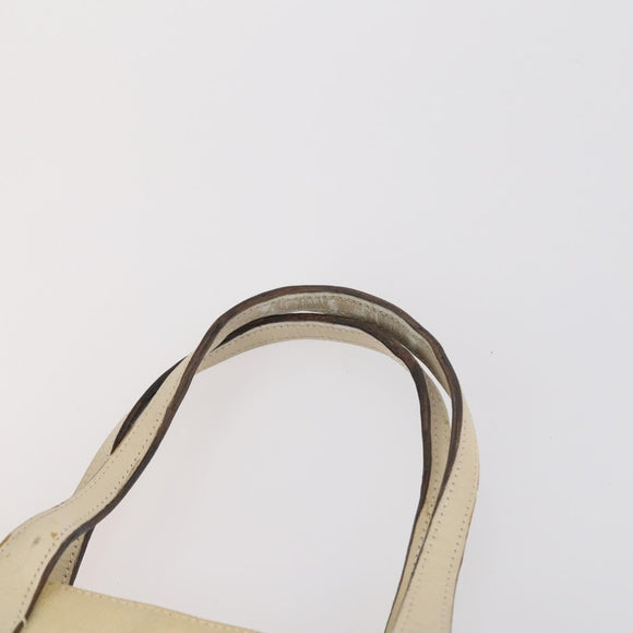 BALLY Bag Canvas Leather 3Set Black Beige Auth BA6489