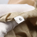 PRADA Tote Bag Enamel Beige Auth BA6491-21