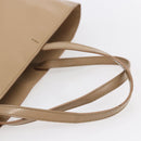 PRADA Tote Bag Enamel Beige Auth BA6491-7