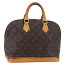 LOUIS VUITTON Monogram Alma Hand Bag M51130 LV Auth BA6493-1