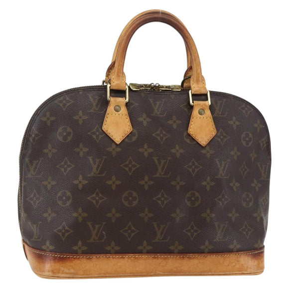 LOUIS VUITTON Monogram Alma Hand Bag M51130 LV Auth BA6493