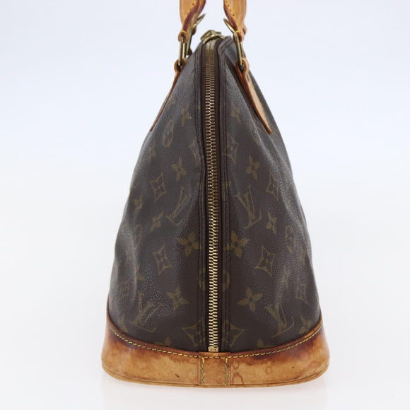 LOUIS VUITTON Monogram Alma Hand Bag M51130 LV Auth BA6493