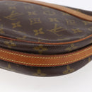 LOUIS VUITTON Monogram Jeune Fille GM Shoulder Bag Vintage M51225 LV Auth BA6494-16