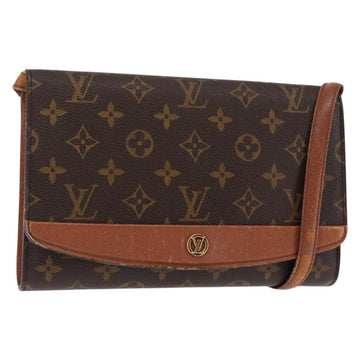 LOUIS VUITTON Monogram Bordeaux 24 Shoulder Bag M51798 LV Auth BA6495