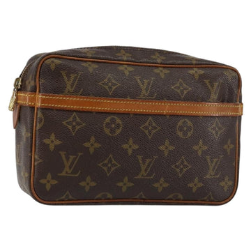 LOUIS VUITTON Monogram Compiegne 23 Clutch Bag M51847 LV Auth BA6497