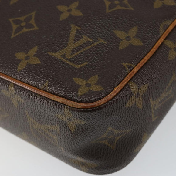 LOUIS VUITTON Monogram Compiegne 23 Clutch Bag M51847 LV Auth BA6497