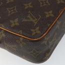 LOUIS VUITTON Monogram Compiegne 23 Clutch Bag M51847 LV Auth BA6497-17