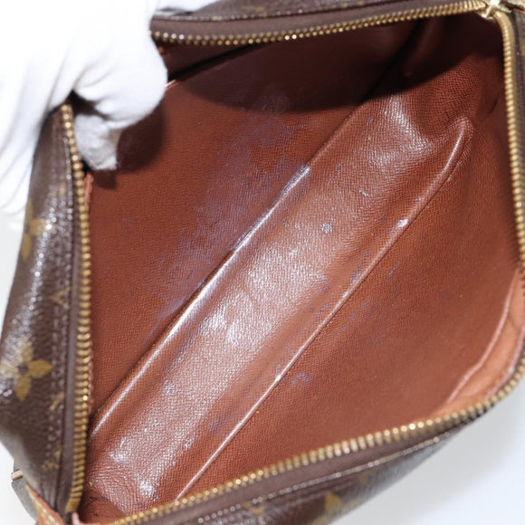 LOUIS VUITTON Monogram Compiegne 23 Clutch Bag M51847 LV Auth BA6497