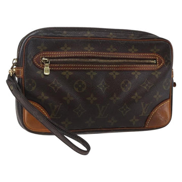 LOUIS VUITTON Monogram Marly Dragonne GM Clutch Bag M51825 LV Auth BA6498