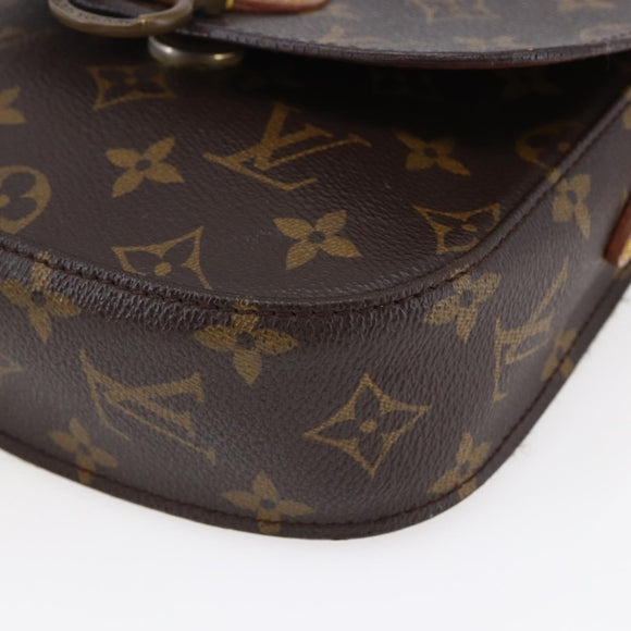 LOUIS VUITTON Monogram Saint Cloud PM Shoulder Bag M51244 LV Auth BA6499