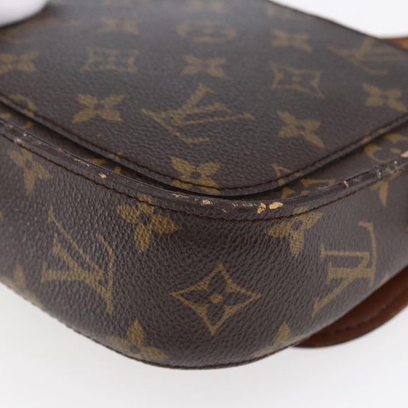 LOUIS VUITTON Monogram Saint Cloud PM Shoulder Bag M51244 LV Auth BA6499