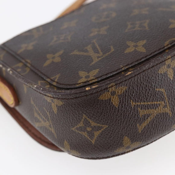 LOUIS VUITTON Monogram Saint Cloud PM Shoulder Bag M51244 LV Auth BA6499