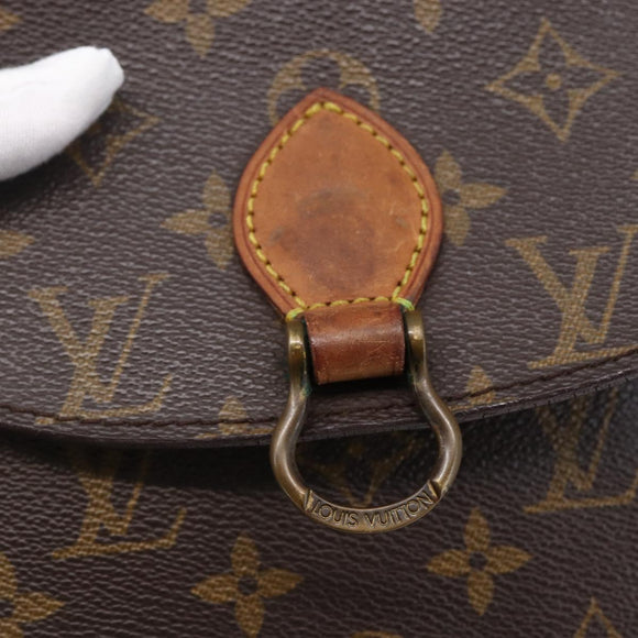 LOUIS VUITTON Monogram Saint Cloud PM Shoulder Bag M51244 LV Auth BA6499