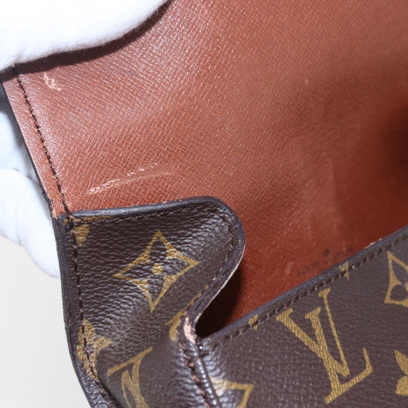 LOUIS VUITTON Monogram Saint Cloud PM Shoulder Bag M51244 LV Auth BA6499