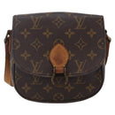 LOUIS VUITTON Monogram Saint Cloud PM Shoulder Bag M51244 LV Auth BA6499-13