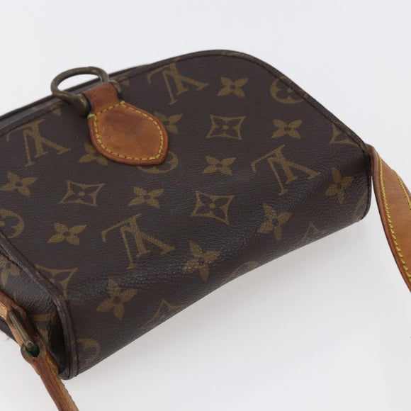LOUIS VUITTON Monogram Saint Cloud PM Shoulder Bag M51244 LV Auth BA6499