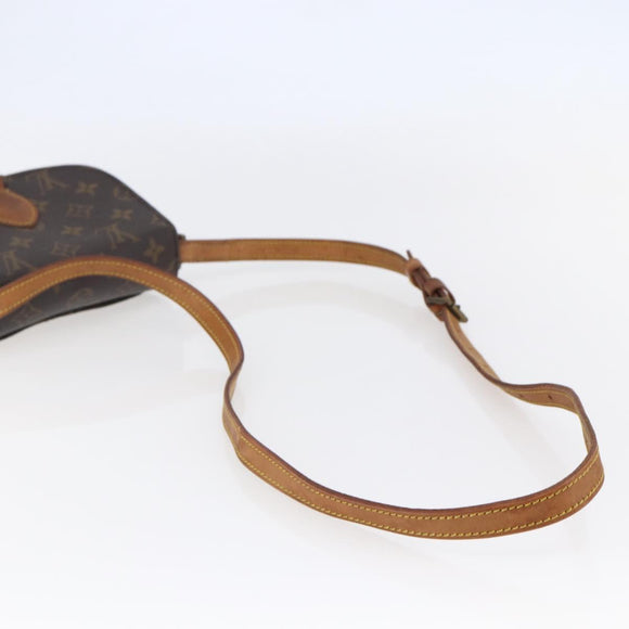 LOUIS VUITTON Monogram Saint Cloud PM Shoulder Bag M51244 LV Auth BA6499