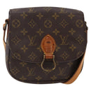 LOUIS VUITTON Monogram Saint Cloud MM Shoulder Bag M51243 LV Auth BA6501-1